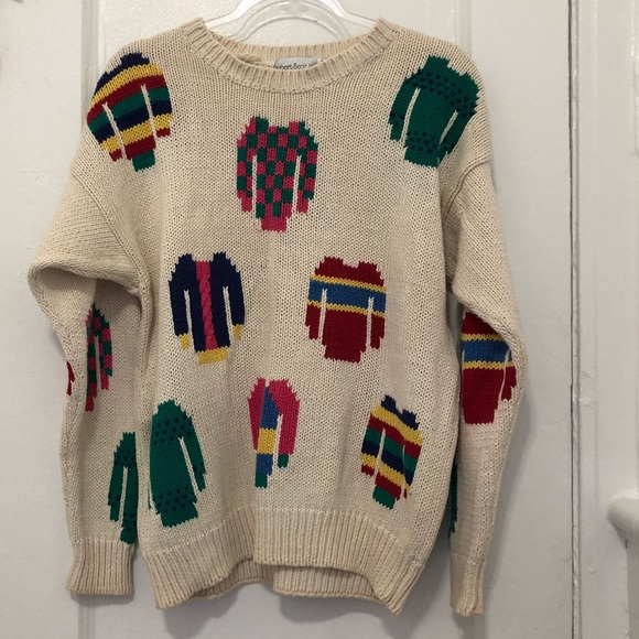 Vintage Sweaters - VTG Rare Robert Scott LTD Sweater-M